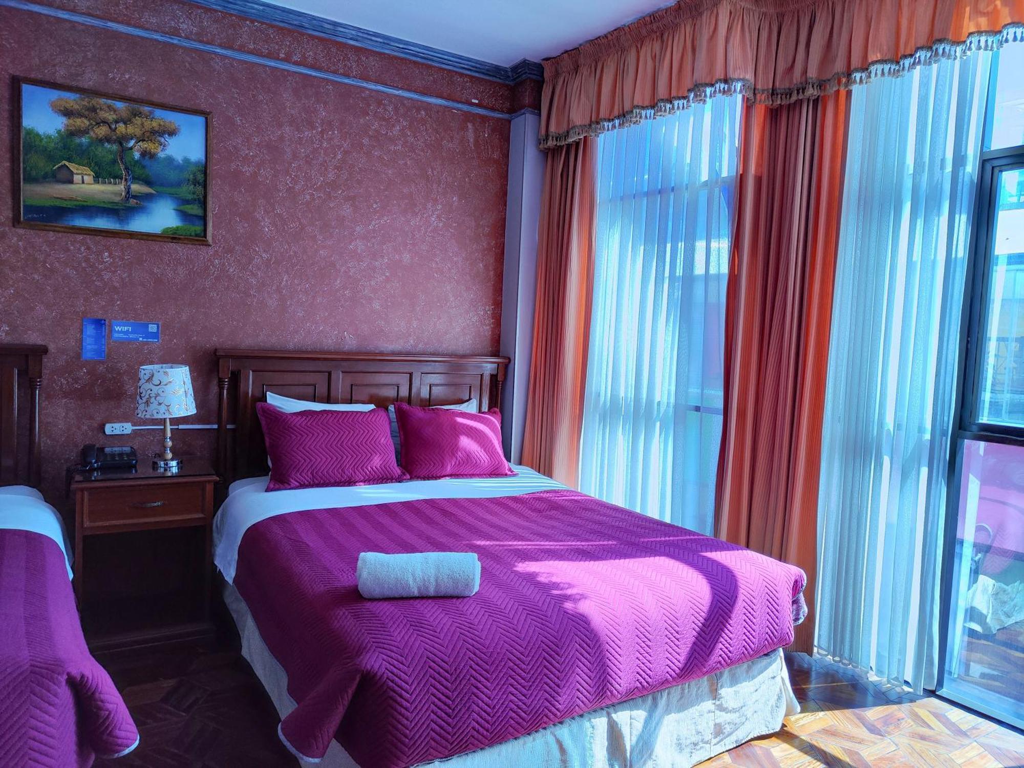 Hotel Diamante Azul Ла-Пас Экстерьер фото
